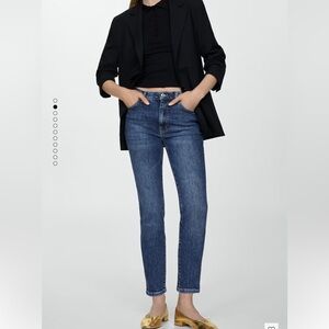 Mango Claudia blue  jeans in perfect condition size 8